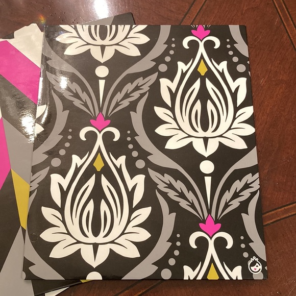 COPY - Set of three Studio C “The Fashionista Collection” printed 2-pocket fold… - Picture 2 of 8